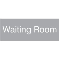 Accuform PSG920GY 3"" x 8"" Engraved Accu-Ply Sign White Letters on Gray