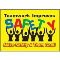 Accuform PSR738 14"" x 20"" Slip-Gard Motivational Floor Sign