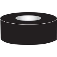 Accuform PTE104BK 4"" x 100-ft Tape: Durable Marking Tape Black