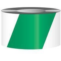 Accuform PTM738GNWT 3"" x 108-ft Tape: Marking Tape Green/White