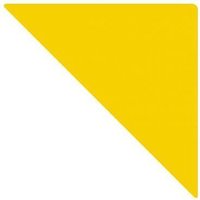 Accuform PTS648YL 3"" Slip-Gard Shape: Triangle 3-in Yellow
