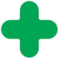 Accuform PTS668RDWT 12"" x 12"" Slip-Gard Floor Shapes: Quad Corner, Red/White