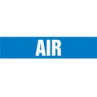 Accuform RPK123STA Snap Tite - 3/4"" to 1-1/4"" OD ASME (ANSI) Pipe Marker: Air