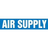 Accuform RPK127STB Snap Tite - 1-1/2"" to 2"" OD ASME (ANSI) Pipe Marker: Air Supply