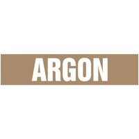 Accuform RPK141STA Snap Tite - 3/4"" to 1-1/4"" OD ASME (ANSI) Pipe Marker: Argon