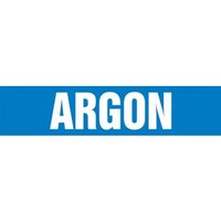 Accuform RPK143SSD Self Stick - 2-1/2"" to 6"" OD ASME (ANSI) Pipe Marker: Argon