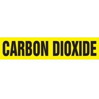 Accuform RPK179STB Snap Tite - 1-1/2"" to 2"" OD ASME (ANSI) Pipe Marker: Carbon Dioxide