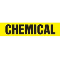 Accuform RPK193STC Snap Tite - 2-1/4"" to 3 OD ASME (ANSI) Pipe Marker: Chemical