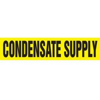 Accuform RPK239STB Snap Tite - 1-1/2"" to 2"" OD ASME (ANSI) Pipe Marker: Condensate Supply