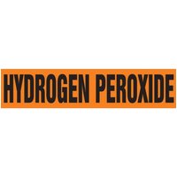 Accuform RPK459STB Snap Tite - 1-1/2"" to 2"" OD ASME (ANSI) Pipe Marker: Hydrogen Peroxide