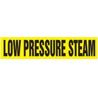 Accuform RPK499STB Snap Tite - 1-1/2"" to 2"" OD ASME (ANSI) Pipe Marker: Low Pressure Steam