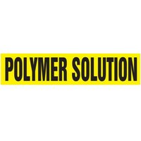 Accuform RPK571SSD Self Stick - 2-1/2"" to 6"" OD ASME (ANSI) Pipe Marker: Polymer Solution