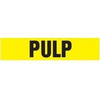 Accuform RPK589STC Snap Tite - 2-1/4"" to 3 OD ASME (ANSI) Pipe Marker: Pulp