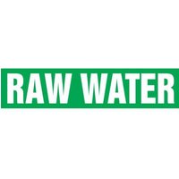 Accuform RPK597STC Snap Tite - 2-1/4"" to 3 OD ASME (ANSI) Pipe Marker: Raw Water