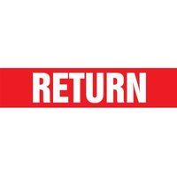 Accuform RPK609SSD Self Stick - 2-1/2"" to 6"" OD ASME (ANSI) Pipe Marker: Return