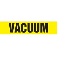 Accuform RPK717STA Snap Tite - 3/4"" to 1-1/4"" OD ASME (ANSI) Pipe Marker: Vacuum