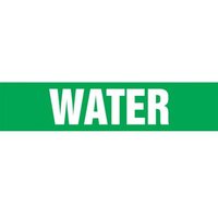 Accuform RPK735SSB Self Stick - 1-1/2"" to 2"" OD ASME (ANSI) Pipe Marker: Water