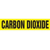 Accuform RPL236PT 12"" x 30-ft Roll Form Pipe Marker: Carbon Dioxide