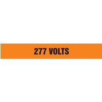 Accuform RPT822PC Conduit and Cable Electrical Pipemarker, OD 2-1/4"" - 3""