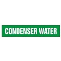 Accuform RTA120MD Roll Tape Pipe Marker: Condenser Water, Roll Size 2"" x 54-ft