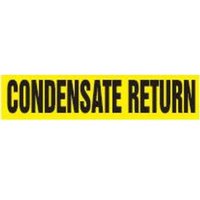Accuform RTA220MD Roll Tape Pipe Marker: Condensate Return, Roll Size 2"" x 54-ft