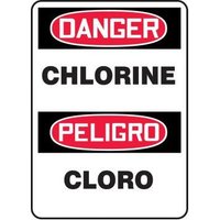 Accuform SBMCHL210XP 20"" x 14"" Bilingual Safety Sign - Spanish, Accu-Shield