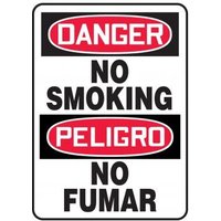 Accuform SBMSMK134XT 20"" x 14"" Bilingual Safety Sign - Spanish, Dura-Plastic