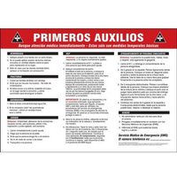 Accuform SHMFSD604VS 14"" x 20"" Safety Signs: Emergency First Aid