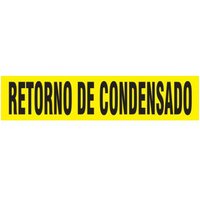 Accuform SHRPK237STB Spanish Pipe Marker: Retorno De Condensado