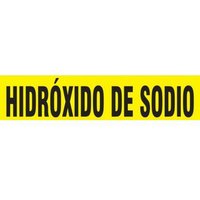 Accuform SHRPK645STC Spanish Pipe Marker: Hidroxido De Sodio