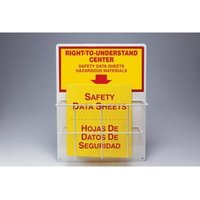 Accuform ZRS302 Right-To-Understand Center: Single Basket, Board with Kit