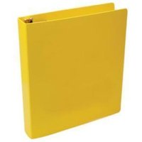 Accuform ZRS621YL 1-1/2"" Rings Accessories: Plastic Binders