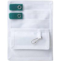 “Pocket Pal II Pocket Organizer, Teal Tags“