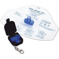 “Adsafe Face Shield Plus with 1 Way Valve, Black“
