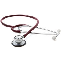 “Dual-Head Stethoscope Proscope, Burgundy, 32.25"“