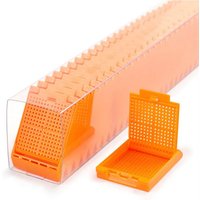 “Hinged Biopsy Cassette, Sleeved, Orange“