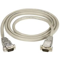 Rs232 Shielded Cable - Metal Hood, Db9 Male/Male, 10-Ft. (3.0-M)(1/Ea)