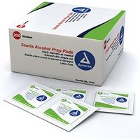 “Alcohol Prep Pad Sterile, Medium 10 x 20 pcs“