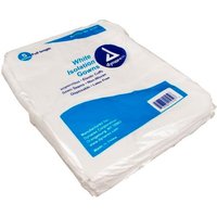 “Poly-Coated Barrier Isolation Gown, Universal, White“