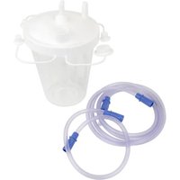 “Resp-O2 Disposable Suction Canister 800cc with Tubes“