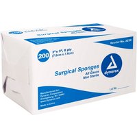 “3in x 3in Surgical Gauze Sponge, 8 Ply“
