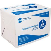 “4in x 4in Surgical Gauze Sponge, 8 Ply“