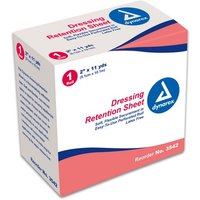 “2in x 11 yds Dressing Retention Sheet Latex Free“