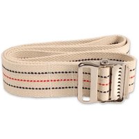 “Gait Belt Metal Buckle, 60" x 2", Natural Color“