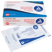 “5.25in x 7.5in Sterilization Pouches“