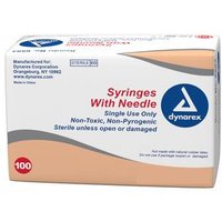“Syringe, Non-Safety with Needle, 3cc“