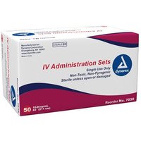 “IV Administration Set, 10 Drop“