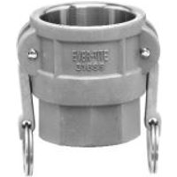 EVER-TITE® Cam & Groove Coupling: 1/2" - Part D, Aluminum, 250 psi Max | Part #305DAL