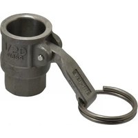 EVER-TITE® Cam & Groove Coupling: 1/2" - Part D, Stainless Steel, 250 psi Max | Part #305DSS