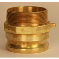 EVER-TITE® Cam & Groove Coupling: 3" - Part F, Brass, 250 psi Max | Part #330FBR